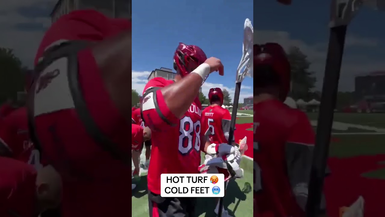 When the turf feels like a frying pan