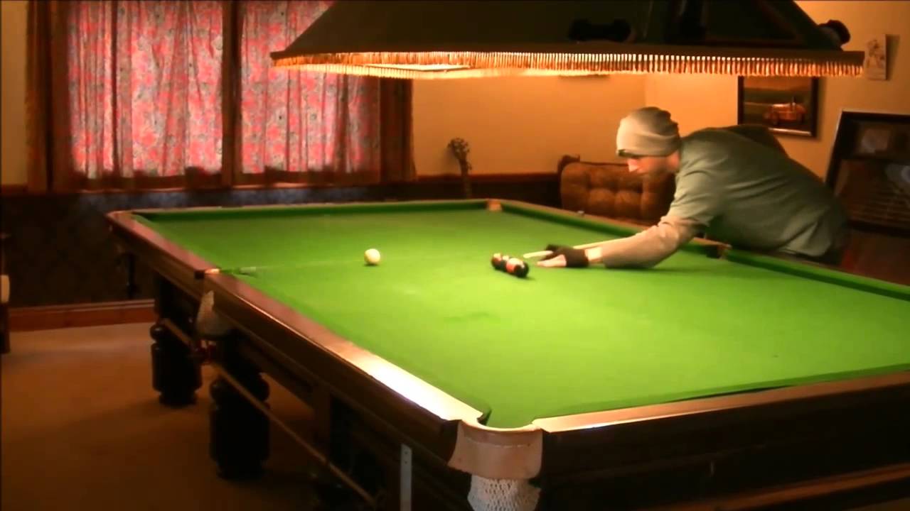 Snooker Session Vol II Pool tricks on a 12 foot Snooker Table - YouTube