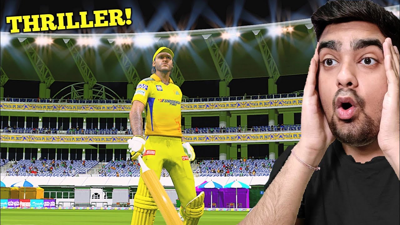 THRILLER! RCB Vs CSK IPL 2025 Cricket 24 - YouTube
