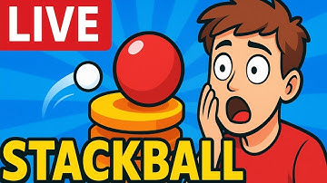 New Stack Ball 🏀🏈 game live 5 #stackball #live
