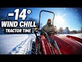 Indiana Snowstorm Prep with the Tractor (It’s Too Cold for This!)