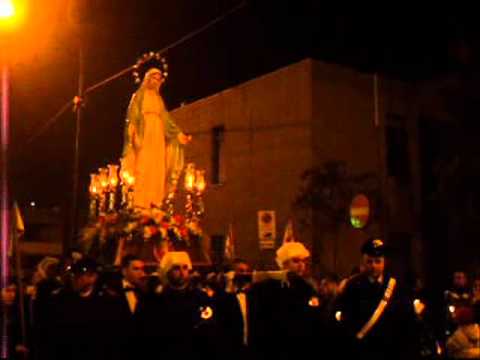 Processione Madonna di Lourdes 2011