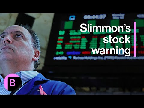 Morgan Stanley's Slimmon Says He's More Cautious on Stocks
