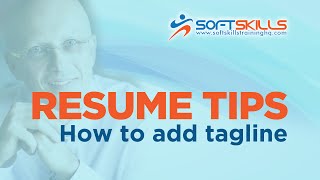 Resume Formatting Tips: How To Add tagline in Microsoft Word screenshot 4