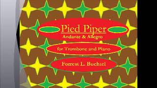 Forrest L. Buchtel - Pied Piper for Trombone and Piano Play Along Resimi