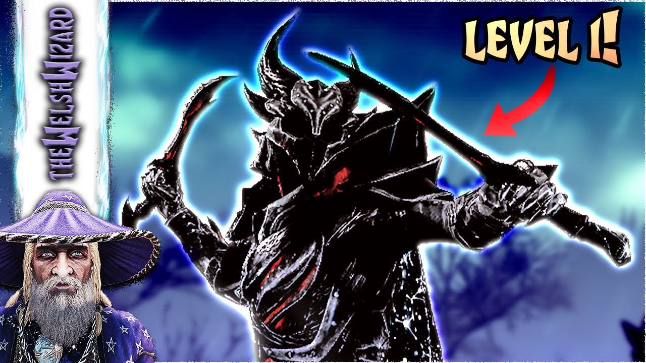 Skyrim How to Get Daedric Weapons & Armor at Level 1 (Without Smithing) YouTube