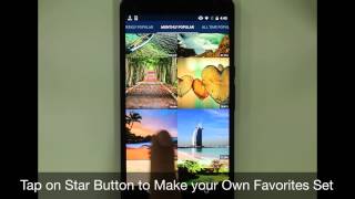 OGQ Backgrounds HD App Preview Video (Android) screenshot 4