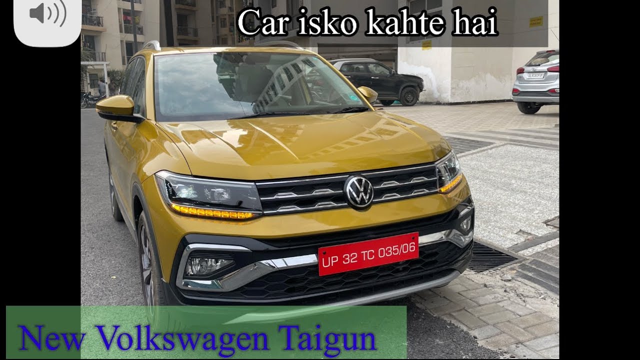 Volkswagen new Taigun walk around - YouTube