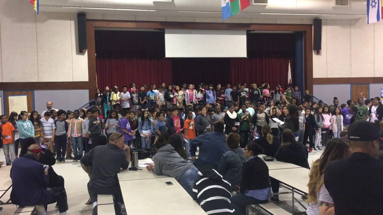 Wardlaw Elementary School choir Performance YouTube