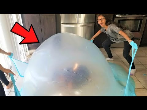 Kids Giant slime bubble!!