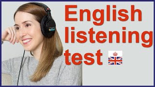 English listening test - Vocabulary from the news