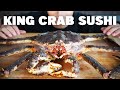 MAKING SUSHI FROM A LIVE KING CRAB