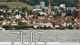 Beautiful Swiss city with lake and #shortvideo #2024 #schweiz #zug