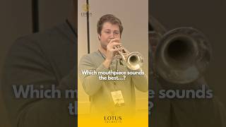 Which mouthpiece sounds the best…? 🤔🎺 #lotustrumpets #trumpet #mouthpiece