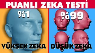 Puanlı Kolay Zeka Testi 10 Soru Ve Cevap