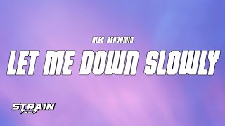 Alec Benjamin - Let Me Down Slowly (Acoustic) (Lyrics) Resimi