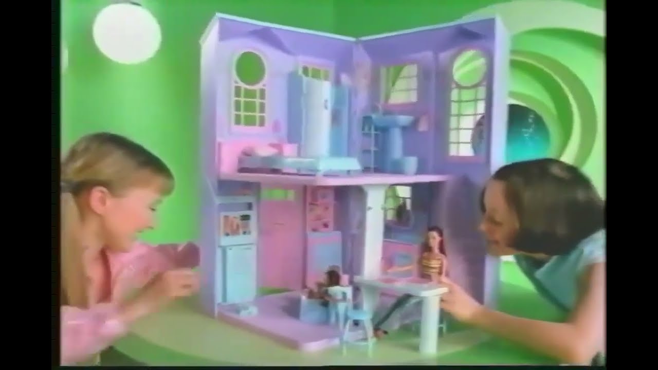 Barbie Talking Town House Playset Commercial 2002 - YouTube
