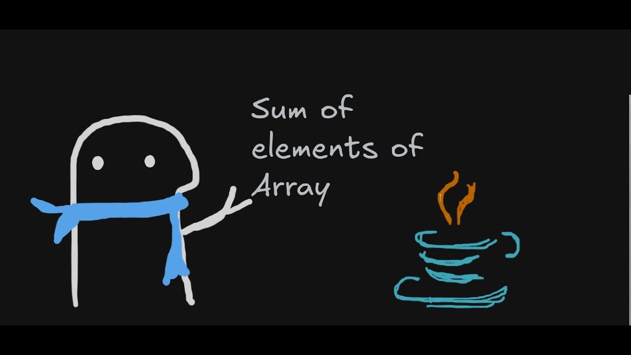 DAY 10 | SUM OF ELEMENTS IN ARRAY IN JAVA | 