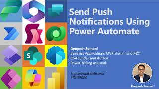 Send Push Notifications using Power Automate