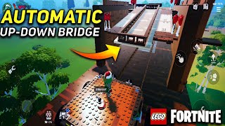 Lego Fortnite Automatic Up-Down Bridge For Train | Lego Fortnite New Survival Game