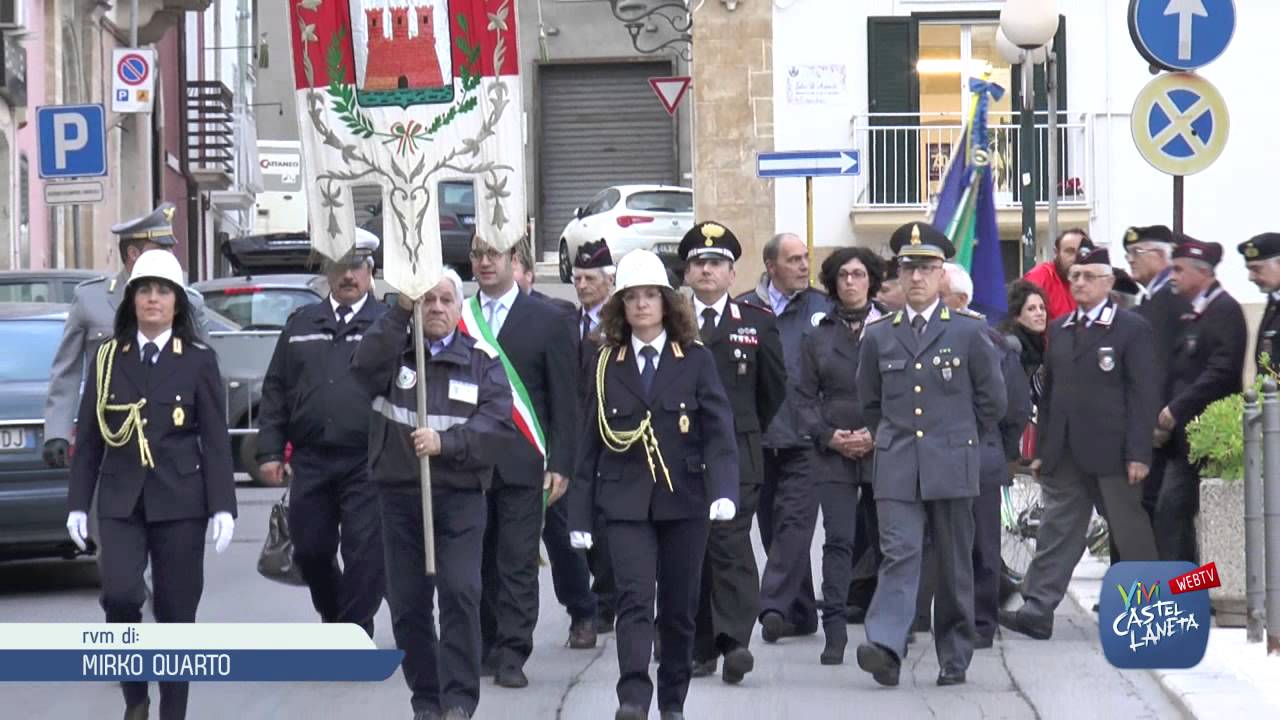 25 APRILE, LA CERIMONIA DI COMMEMORAZIONE - YouTube