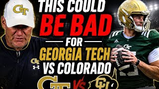 THIS COULD BE THE REASON GEORGIA TECH LOSES TO COLORADO 👀‼️