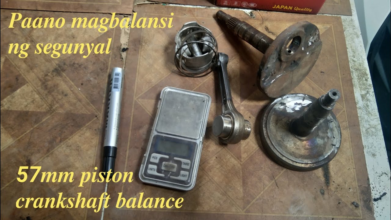 57mm crankshaft balance YouTube
