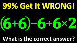 99% of People Get Tricked by This Viral Math Question! 🤯 Are You Smarter? 🤔🧠