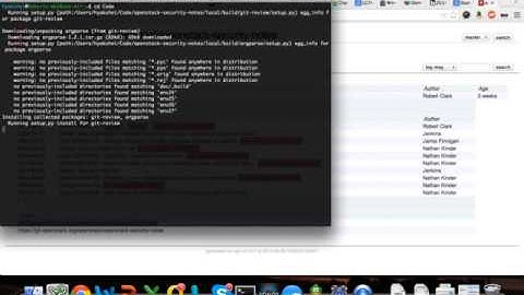 Gerrit workflow - OpenStack with Virtualenv