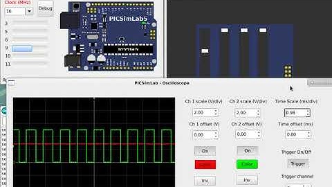 PICSimLab-0.7 with arduino simulation and debug support