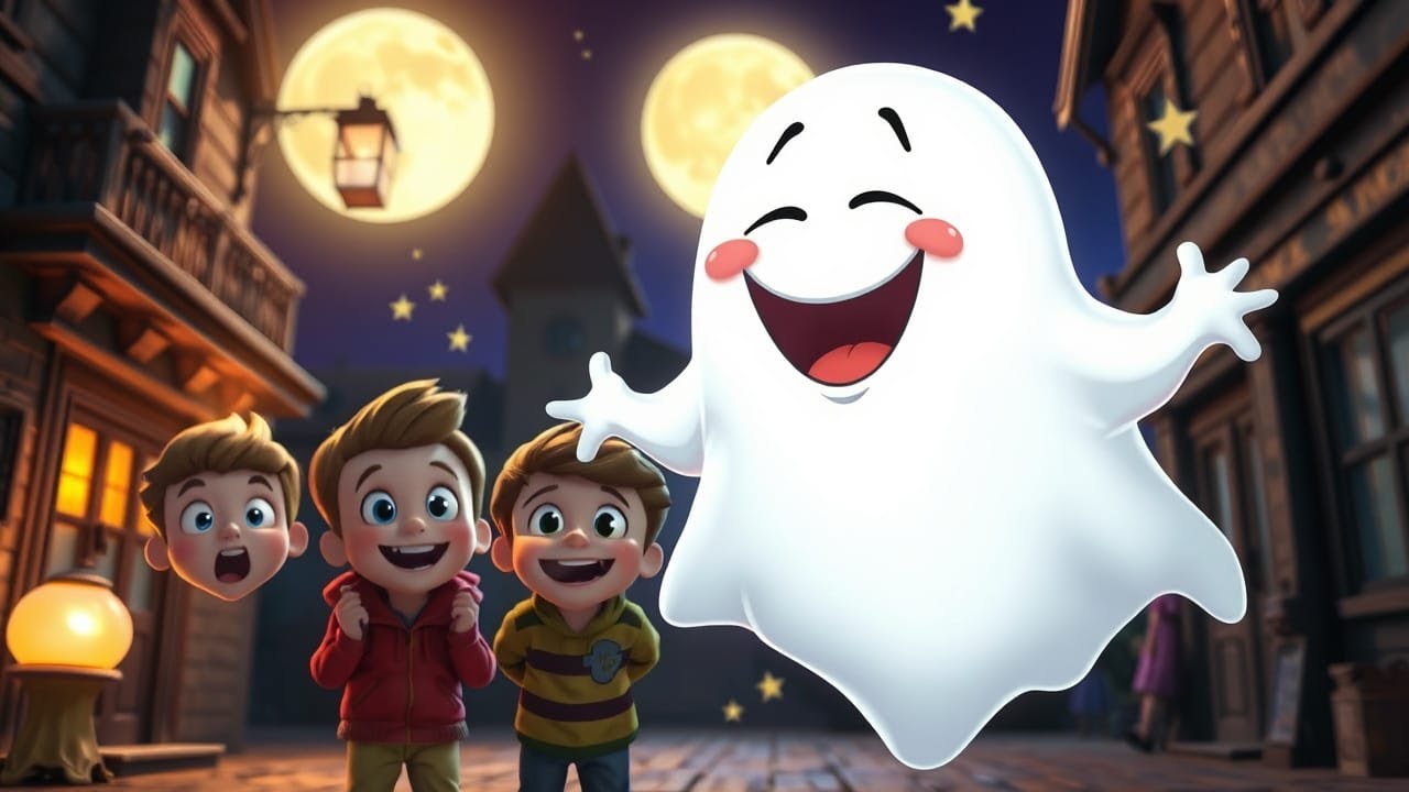 Laughing Ghost Story 👻😂 | Haste Hue Bhoot Ki Mazedaar Kahani | Kids Cartoon