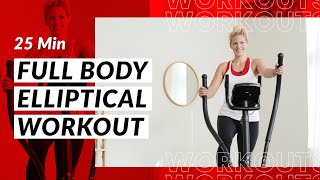 25 Minute Intermediate Full Body Elliptical Workout screenshot 5