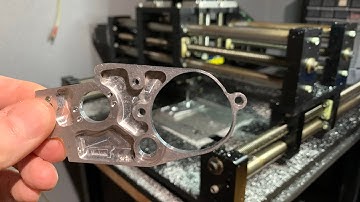 Milling PB Ace Rear Gearbox Plates on an APSX Spyder