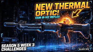 Season 5 Week 3 Challenges Unlocks a Thermal Optic Let's get it! - BO7 Zombies
