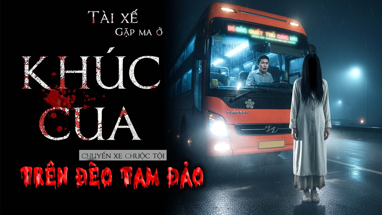 TÀI XẾ XE KHÁCH GẶP MA Ở KHÚC CUA TRÊN ĐÈO TAM ĐẢO
