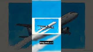 How planes actually turn in the air #aviation #flight #physics