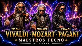 👉 MAESTROS TECNO ⚡ VIVALDI • MOZART • PAGANI | La Revolución de la Música Clásica
