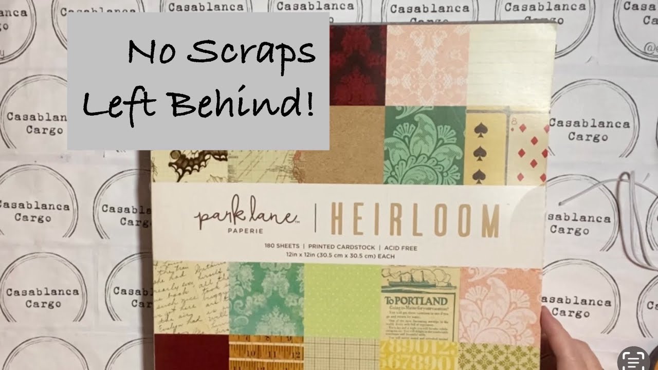 No Scraps Left Behind -How I make signatures for my journal