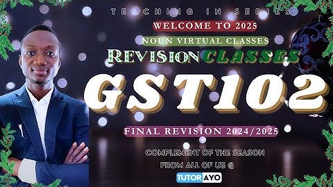 Highlight 5:15 – 10:14 from GST102 FINAL E-EXAM REVISION 2024/25