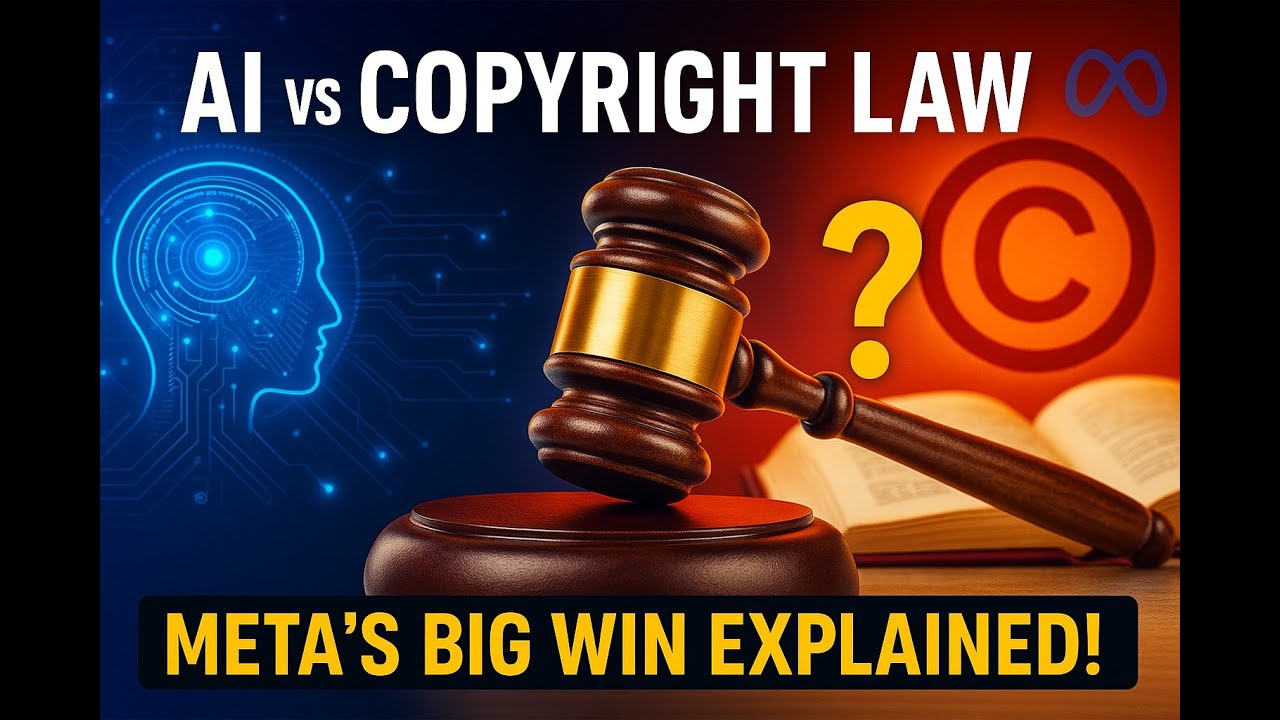 Why Meta Beat the Copyright Lawsuit & What It Means for AI, Authors ...
