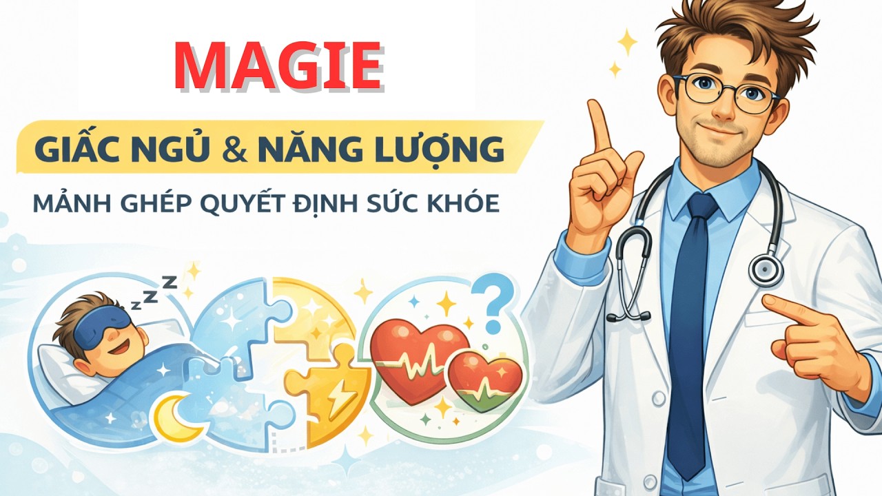 Magie: Mảnh Ghép Bị Bỏ Quên Quyết Định Giấc Ngủ, Năng Lượng & Sức Khỏe Toàn Diện