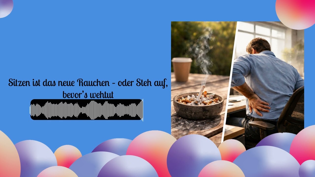 Sitzen ist das neue Rauchen – oder Steh auf, bevor’s wehtut | Praeventa - Arbeitsschutz und mehr