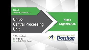 5.01 Stack Organization