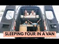 WINNEBAGO REVEL 4X4 SPRINTER VAN I EP19: HOW A FAMILY OF FOUR SLEEPS IN A VAN