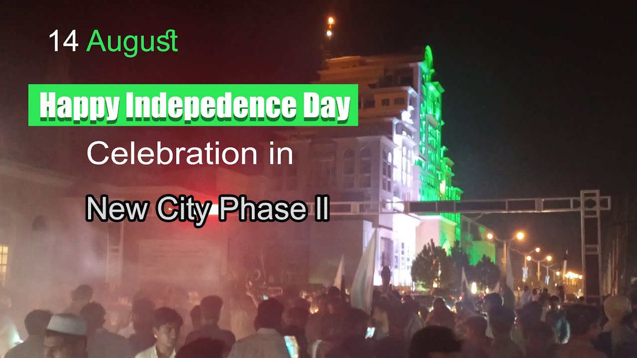 14 August independence day celebrating in New City phase 2