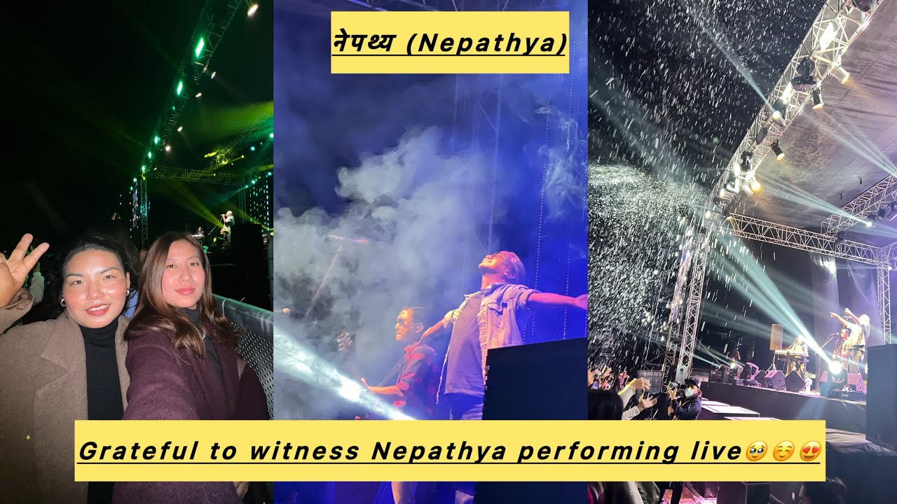 Grateful to witness Nepathya performing live in hetauda 😍#nepathya #hetauda #amritgurung 