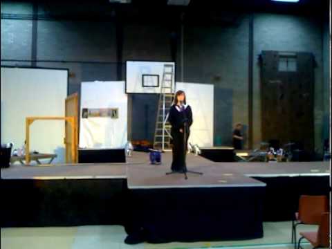 QMA Talent Contest 2010 - Sarah Hainey Rehearsal