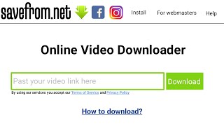 HOW TO DOWNLOAD FACEBOOK, INSTAGRAM VIDEOS #FACEBOOKVIDEO screenshot 5