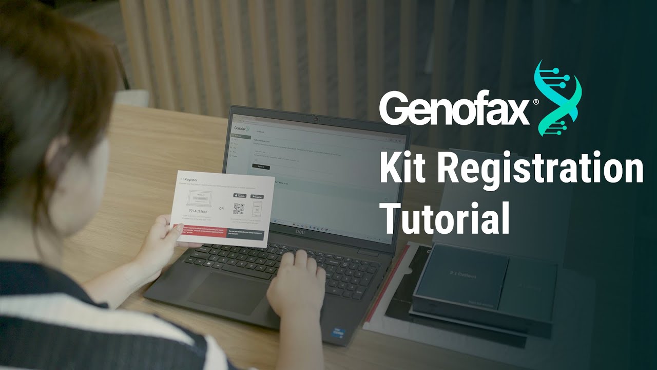 Genofax Kit Registration Guide: Step-by-Step Instructions - YouTube