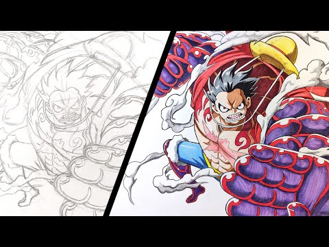 Gambar Luffy Gear 4
